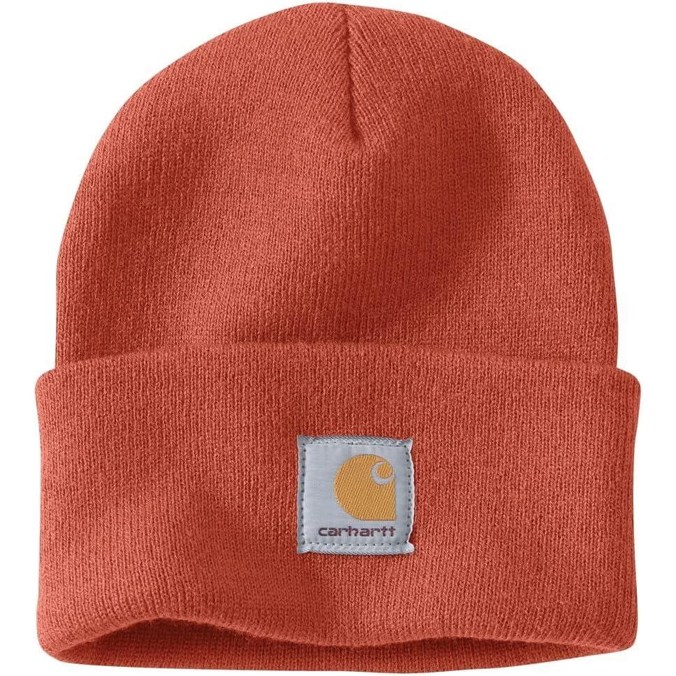 imageCarhartt Mens Knit Cuffed Beanie CloseoutDesert Orange