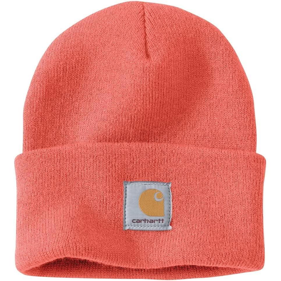 imageCarhartt Mens Knit Cuffed Beanie CloseoutElectric Coral