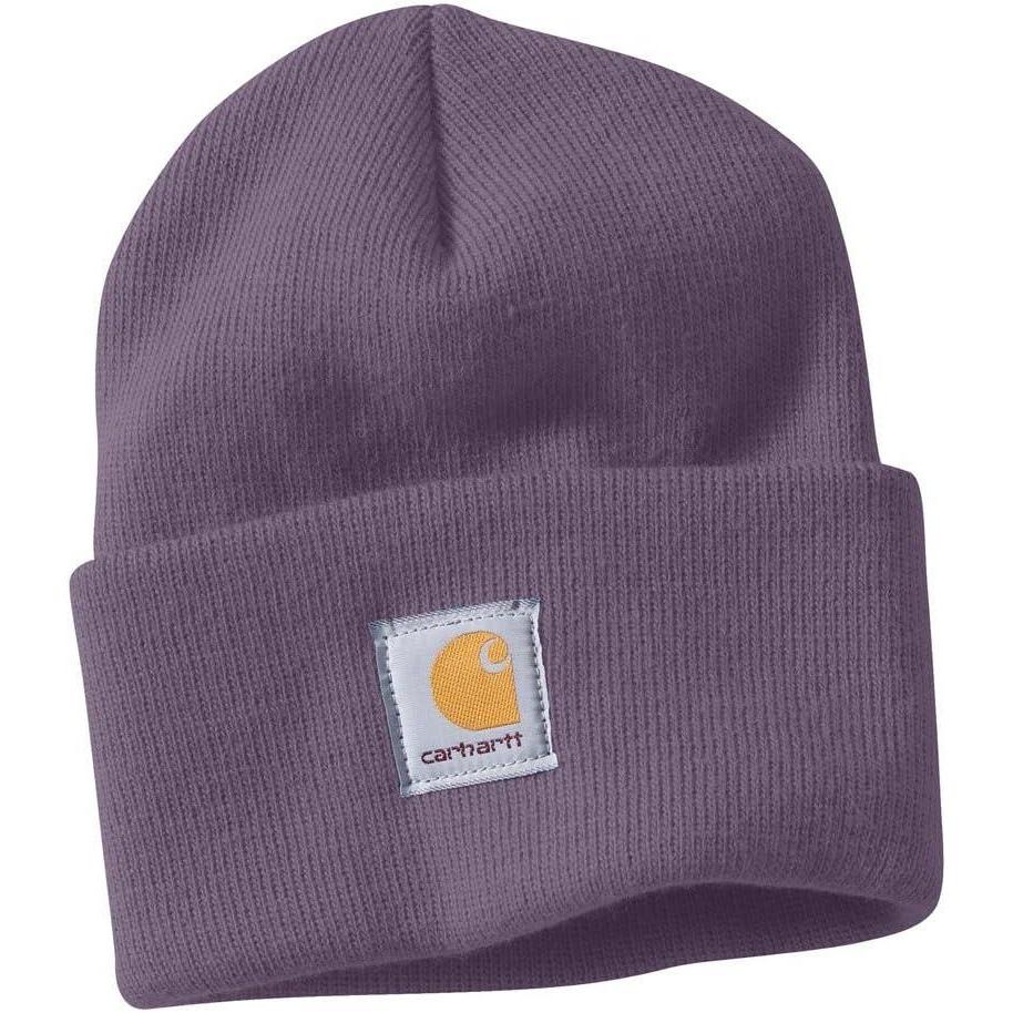 imageCarhartt Mens Knit Cuffed Beanie CloseoutPurple Sage