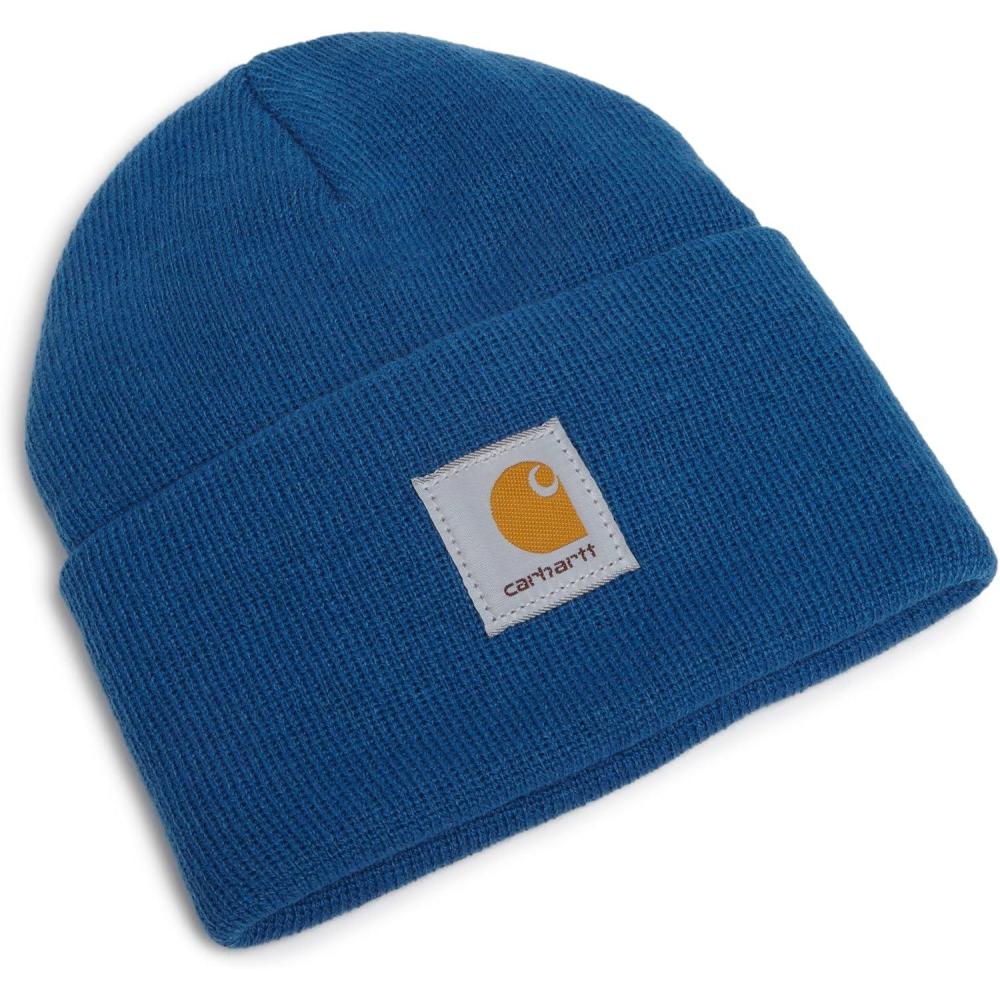 imageCarhartt Mens Knit Cuffed Beanie CloseoutSapphire Blue