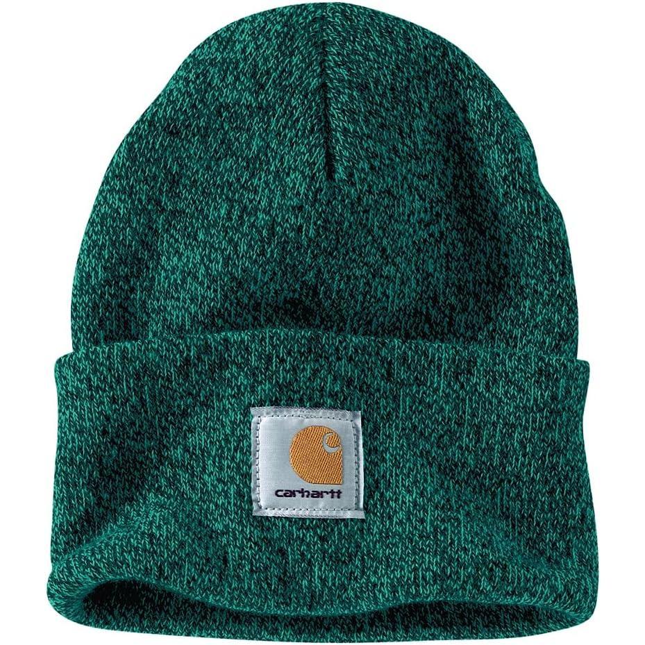 imageCarhartt Mens Knit Cuffed Beanie CloseoutTidalBlue Spruce Marl