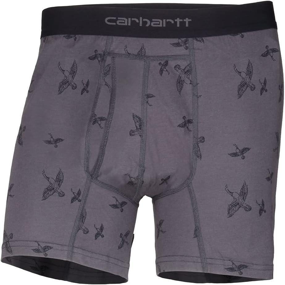 imageCarhartt Mens MBB124 5 Inch Basic Boxer Brief 2PackSuper Dux