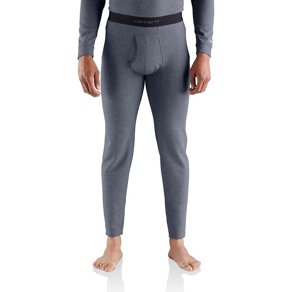 imageCarhartt Mens MBL112 Base Force Heavyweight Base Layer BottomNavy Heather