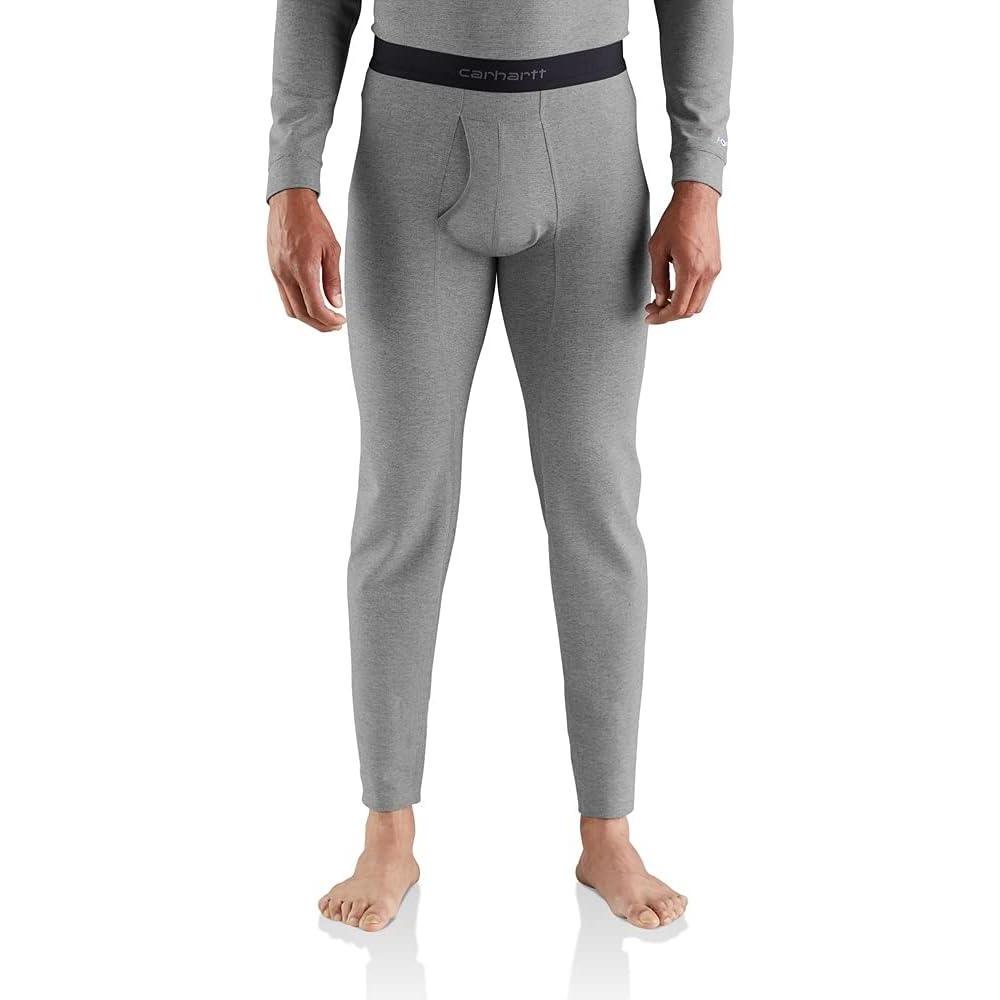 imageCarhartt Mens MBL112 Base Force Heavyweight Base Layer BottomShadow Heather