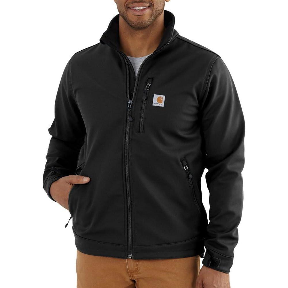 imageCarhartt Mens Rain Defender Relaxed Fit JacketBlack