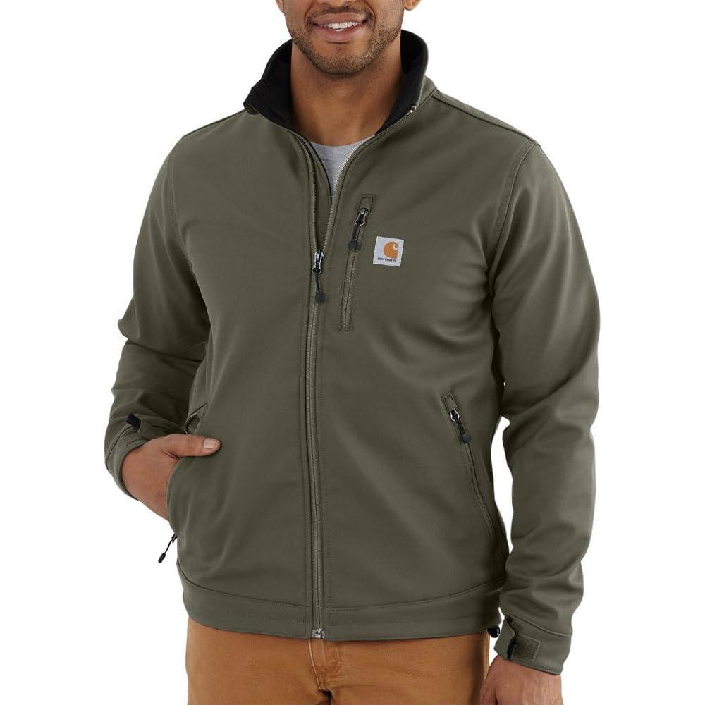 imageCarhartt Mens Rain Defender Relaxed Fit JacketMoss Closeout