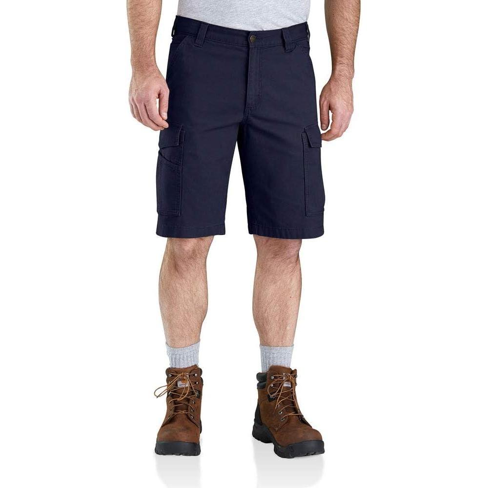 imageCarhartt Mens Relaxed 11quot Rigby Cargo ShortNavy