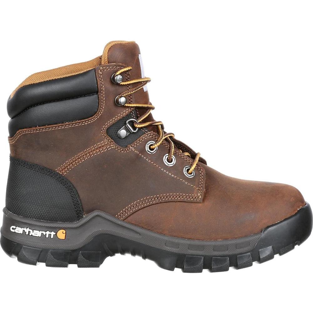 imageCarhartt Mens Rugged Flex 6quot Comp Toe Construction BootBrown Oil Tanned Leather