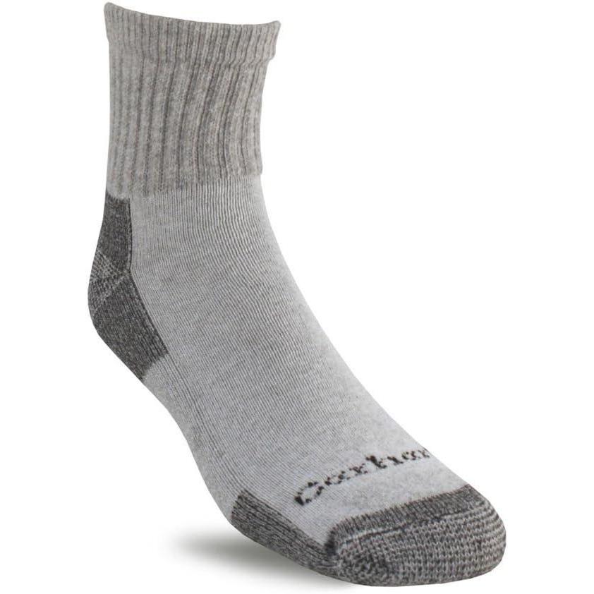 imageCarhartt Mens SQ6103M Lightweight Cotton Blend Quarter Sock 3PackCarhartt Grey