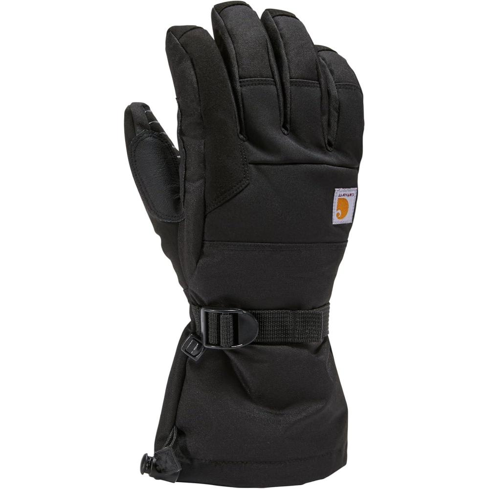 imageCarhartt Mens Storm Defender Insulated Gauntlet Glove Liner ComboBlack