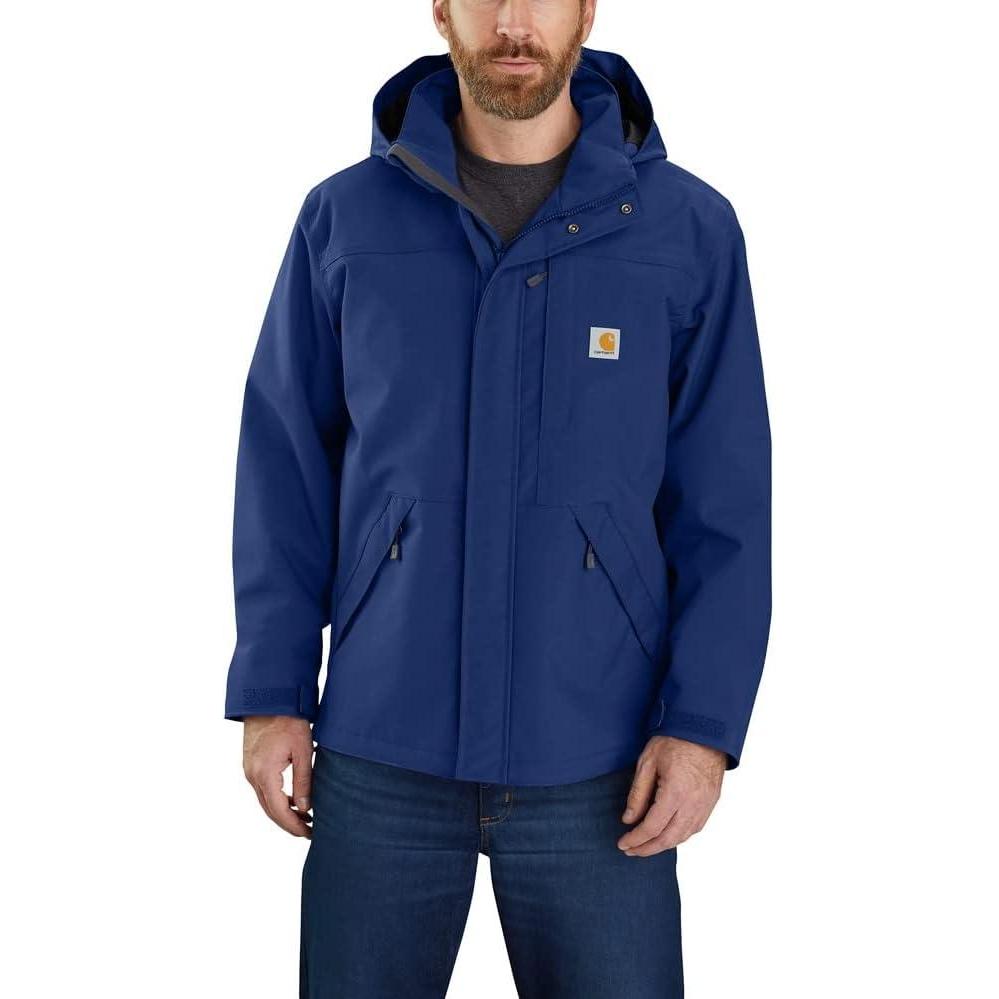imageCarhartt Mens Storm Defender Loose Fit Heavyweight JacketScout Blue