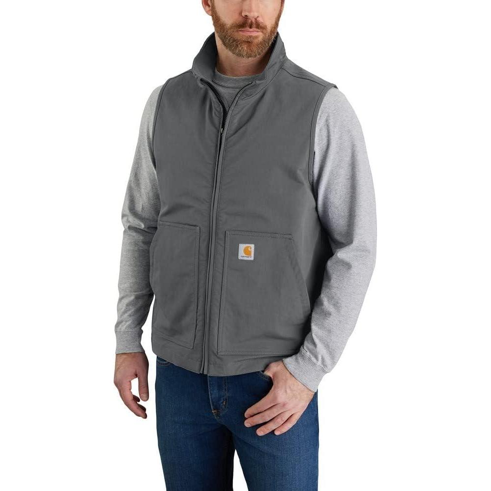 imageCarhartt Mens Super Dux Relaxed Fit Lightweight Softshell VestGravel