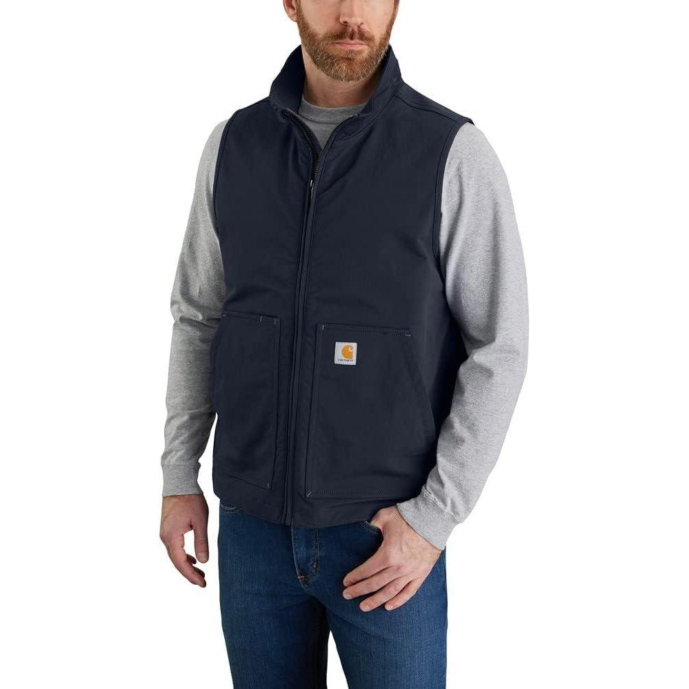 imageCarhartt Mens Super Dux Relaxed Fit Lightweight Softshell VestNavy