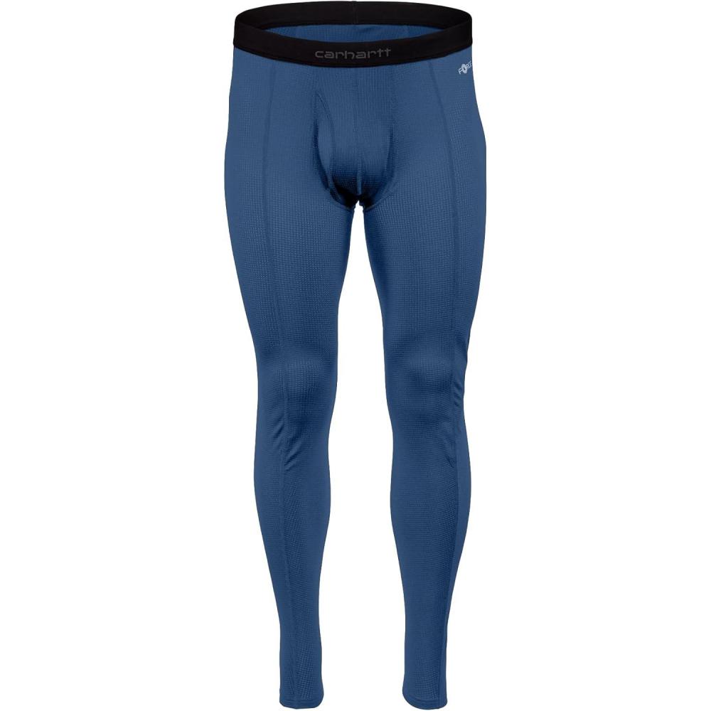 imageCarhartt Mens UL0184M Force Lightweight Stretch Grid Base Layer PantDark Blue
