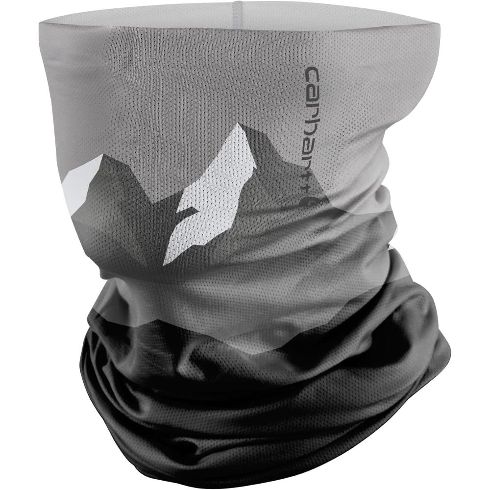 imageCarhartt Mens UP0252U Force Lightweight Cooling Neck GaiterMountain PrintblackShadow