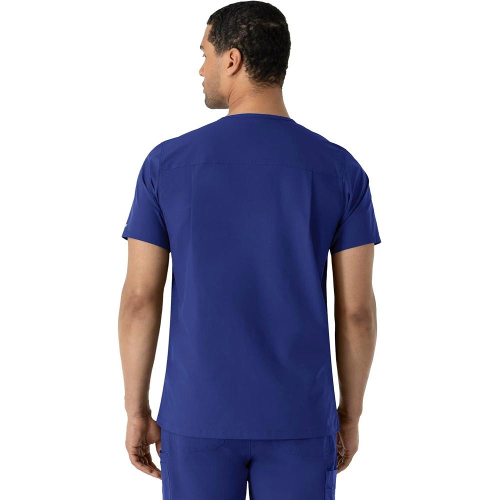 imageCarhartt Scrubs C16113 Force Modern Fit VNeck TopGalaxy Blue
