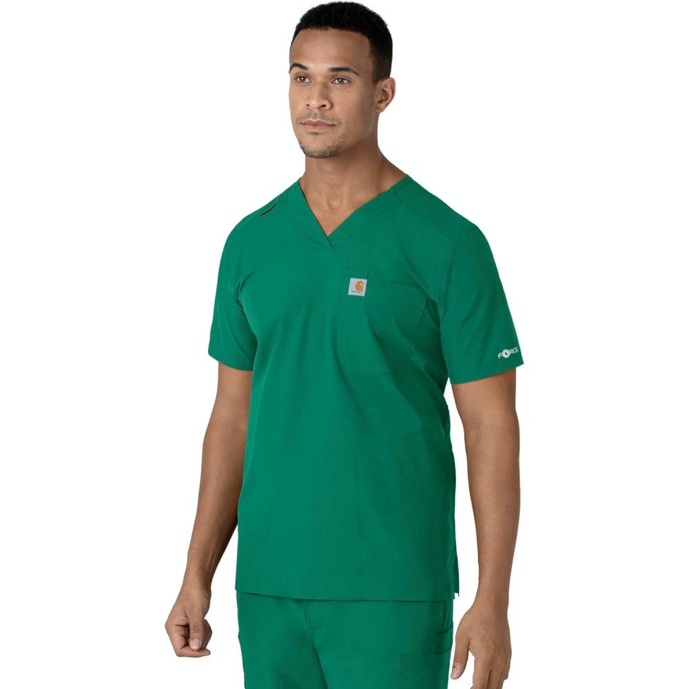 imageCarhartt Scrubs C16113 Force Modern Fit VNeck TopHunter