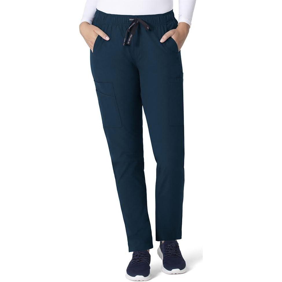 imageCarhartt Scrubs C51213 Womens Force Modern Fit Straight Leg PantCaribbean Blue