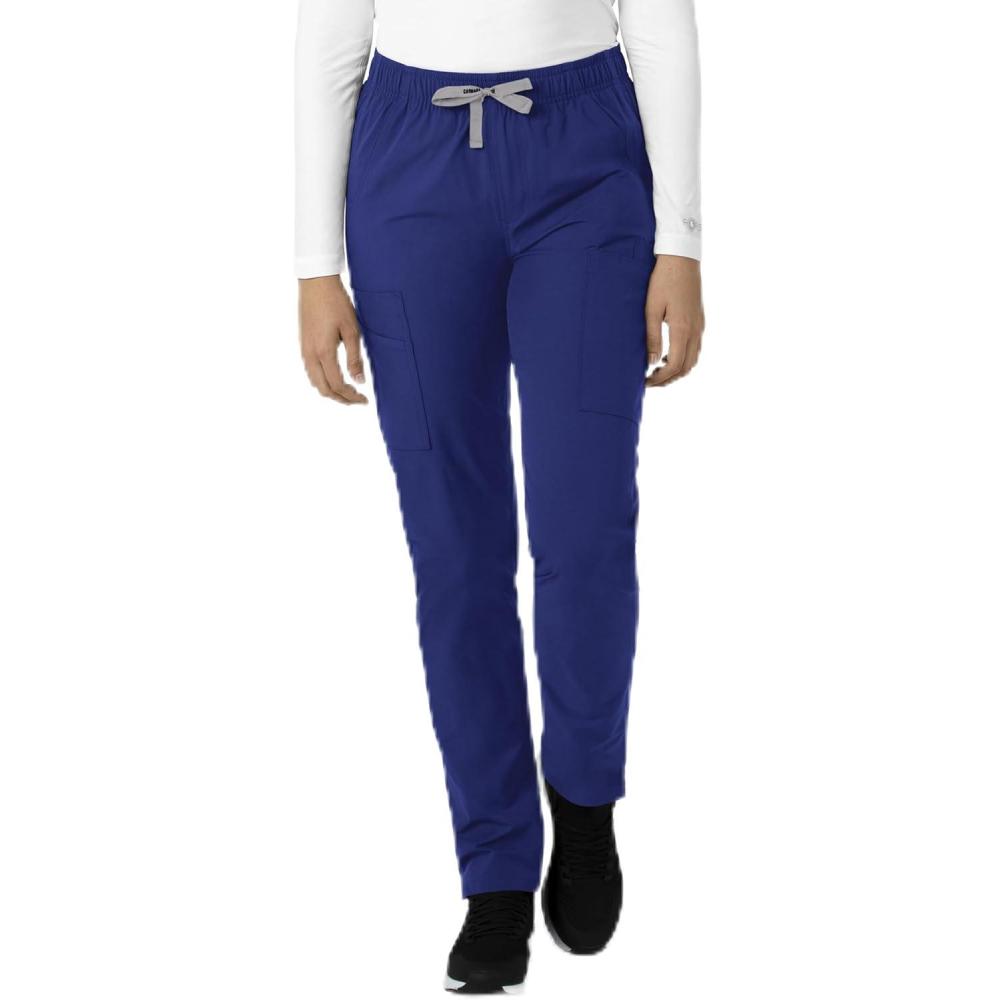 imageCarhartt Scrubs C51213 Womens Force Modern Fit Straight Leg PantGalaxy Blue