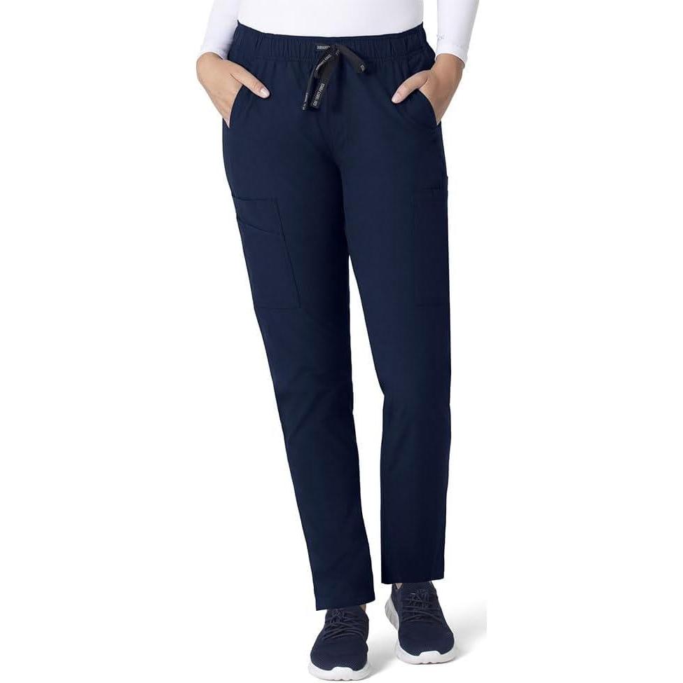 imageCarhartt Scrubs C51213 Womens Force Modern Fit Straight Leg PantNavy