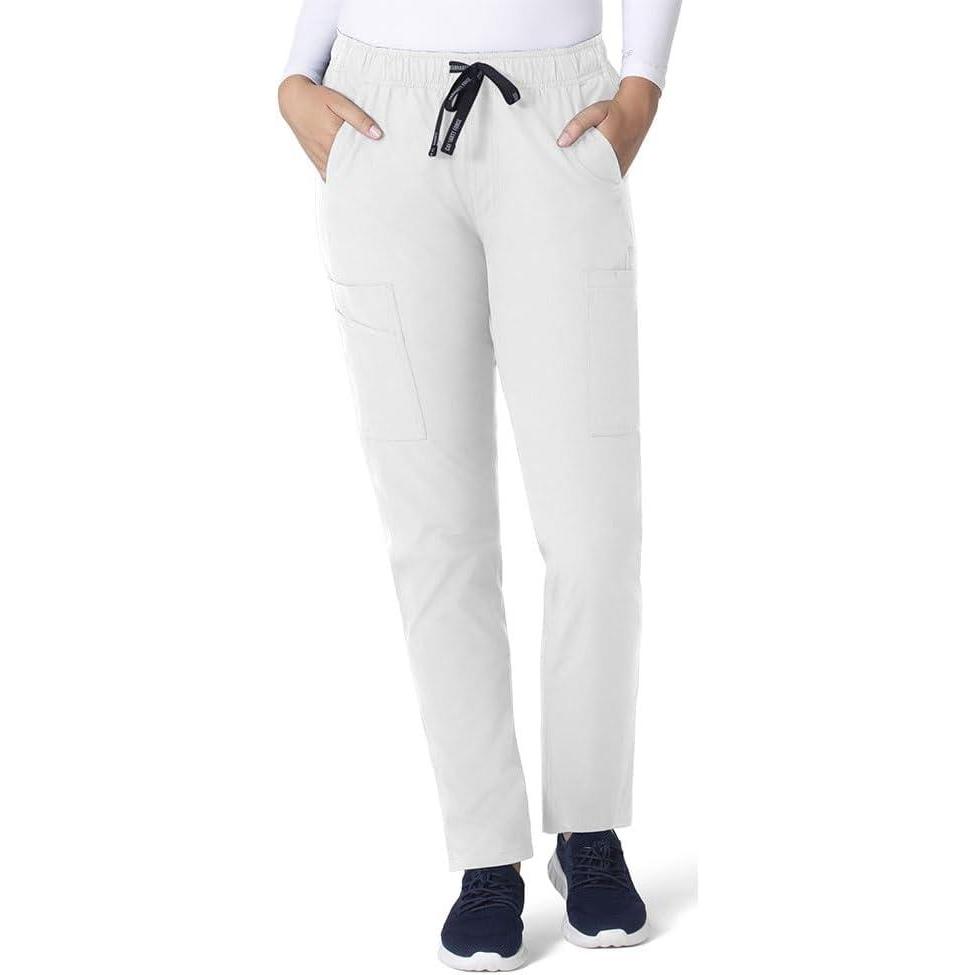 imageCarhartt Scrubs C51213 Womens Force Modern Fit Straight Leg PantWhite