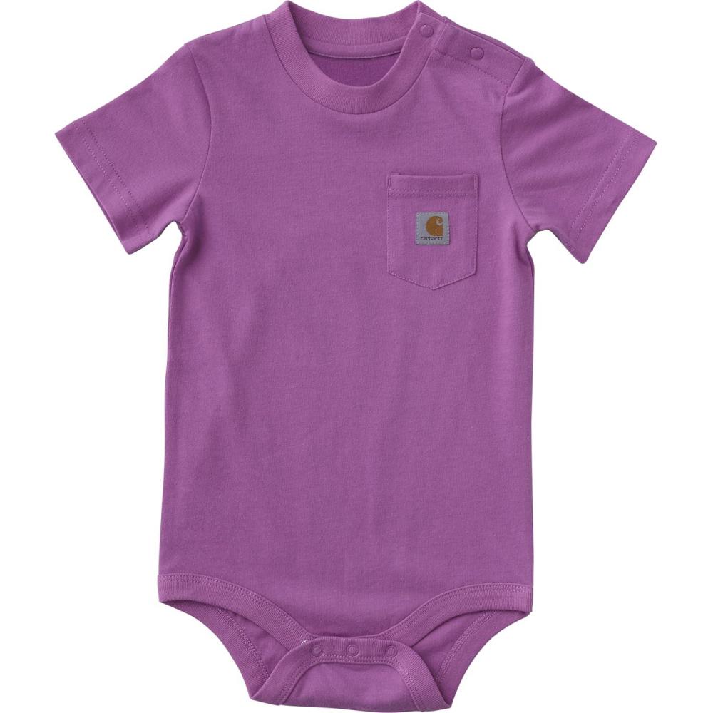 imageCarhartt Unisex Baby Shortsleeve Bodysuit Pocket TshirtBodacious