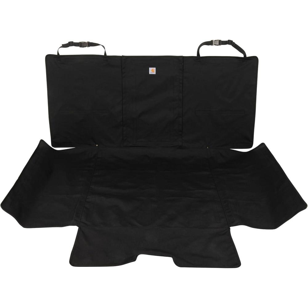 imageCarhartt Universal Fitted Nylon Duck Cargo Liner Durable WaterRepellent Liner Fits a Variety of Cargo Area Sizes BlackBlack