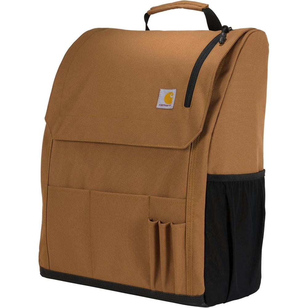 imageCarhartt Universal Front Seat Organizer Tool and Equipment Organizer for Automotives Carhartt Brown One SizeCarhartt Brown