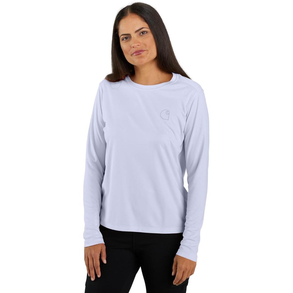 imageCarhartt Womens 106632 Womens Force Sun Defender RelaxedFresh Lavender
