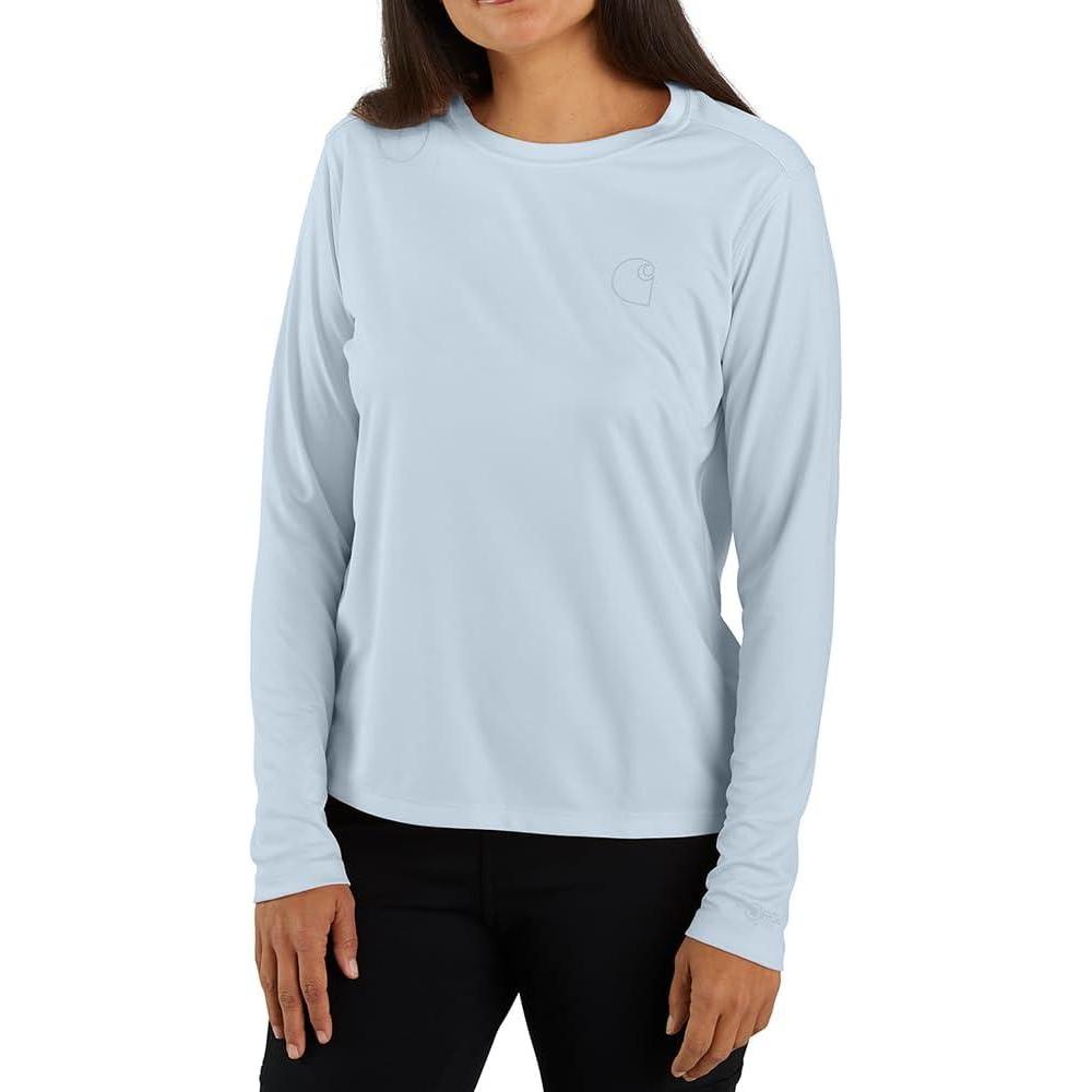 imageCarhartt Womens 106632 Womens Force Sun Defender RelaxedTradewind