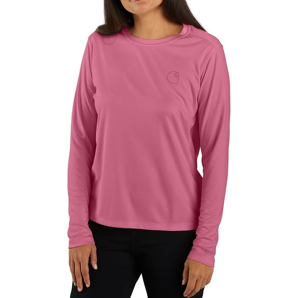imageCarhartt Womens 106632 Womens Force Sun Defender RelaxedWoodrose