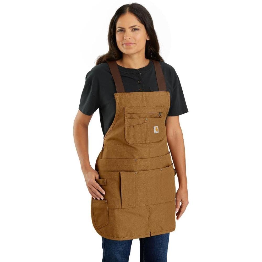 imageCarhartt Womens Canvas Apron Carhartt Brown One Size