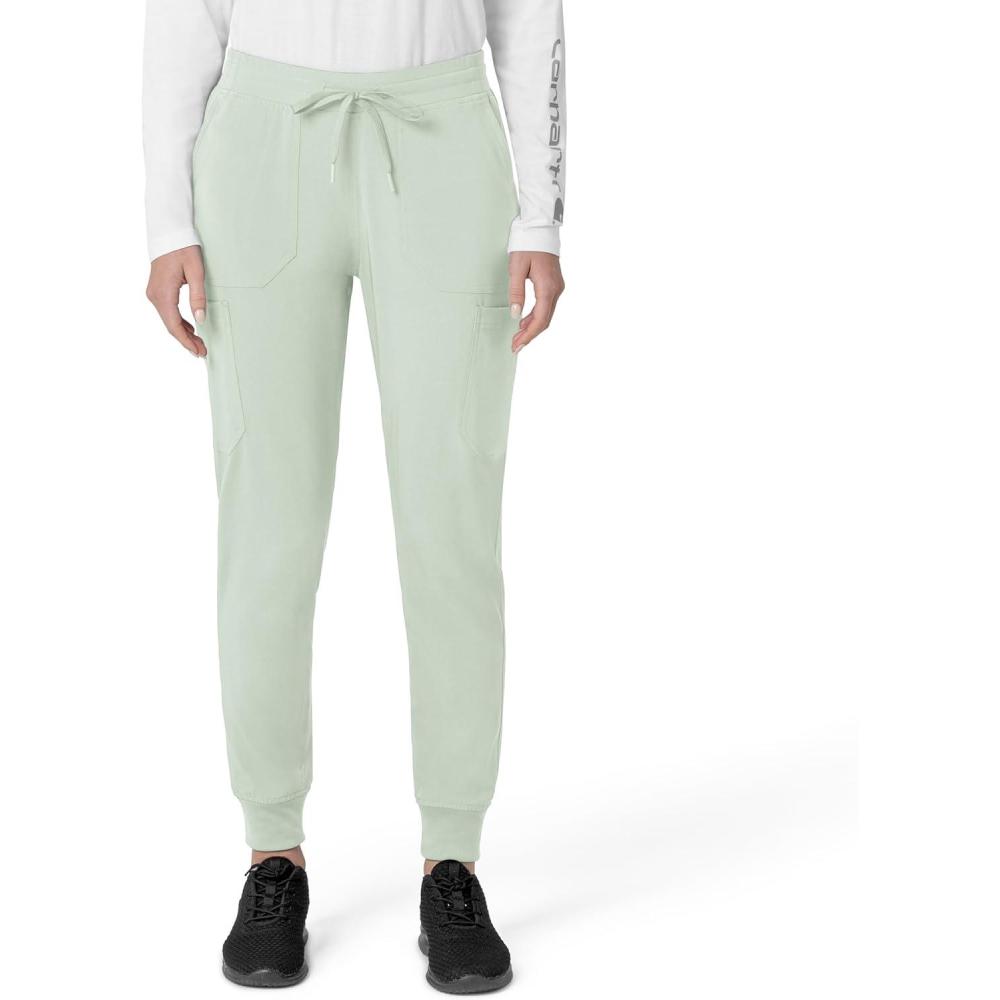 imageCarhartt Womens Force CrossFlex Modern Fit Cargo Jogger Scrub PantsBig Sky