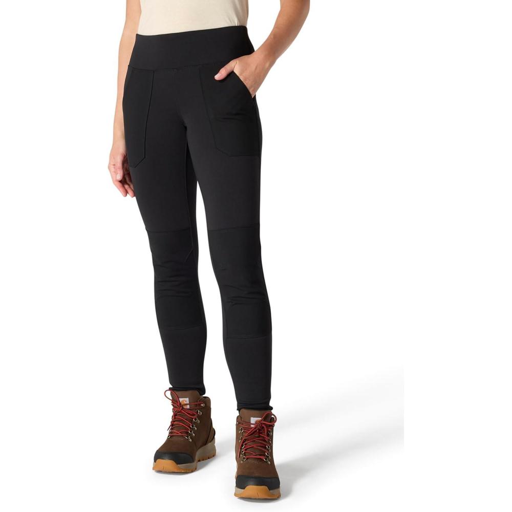 imageCarhartt Womens Force Fitted Midweight Utility LeggingBlack