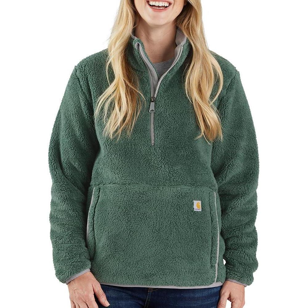 imageCarhartt Womens Loose Fit Fleece PulloverFrosted Balsam