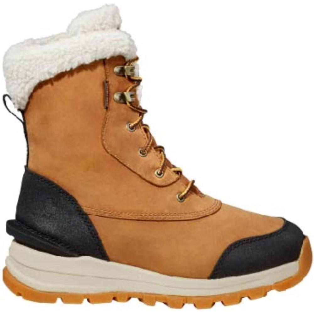 imageCarhartt Womens Pellston Waterproof Insulated Winter BootsLight Brown Oil Nubuck