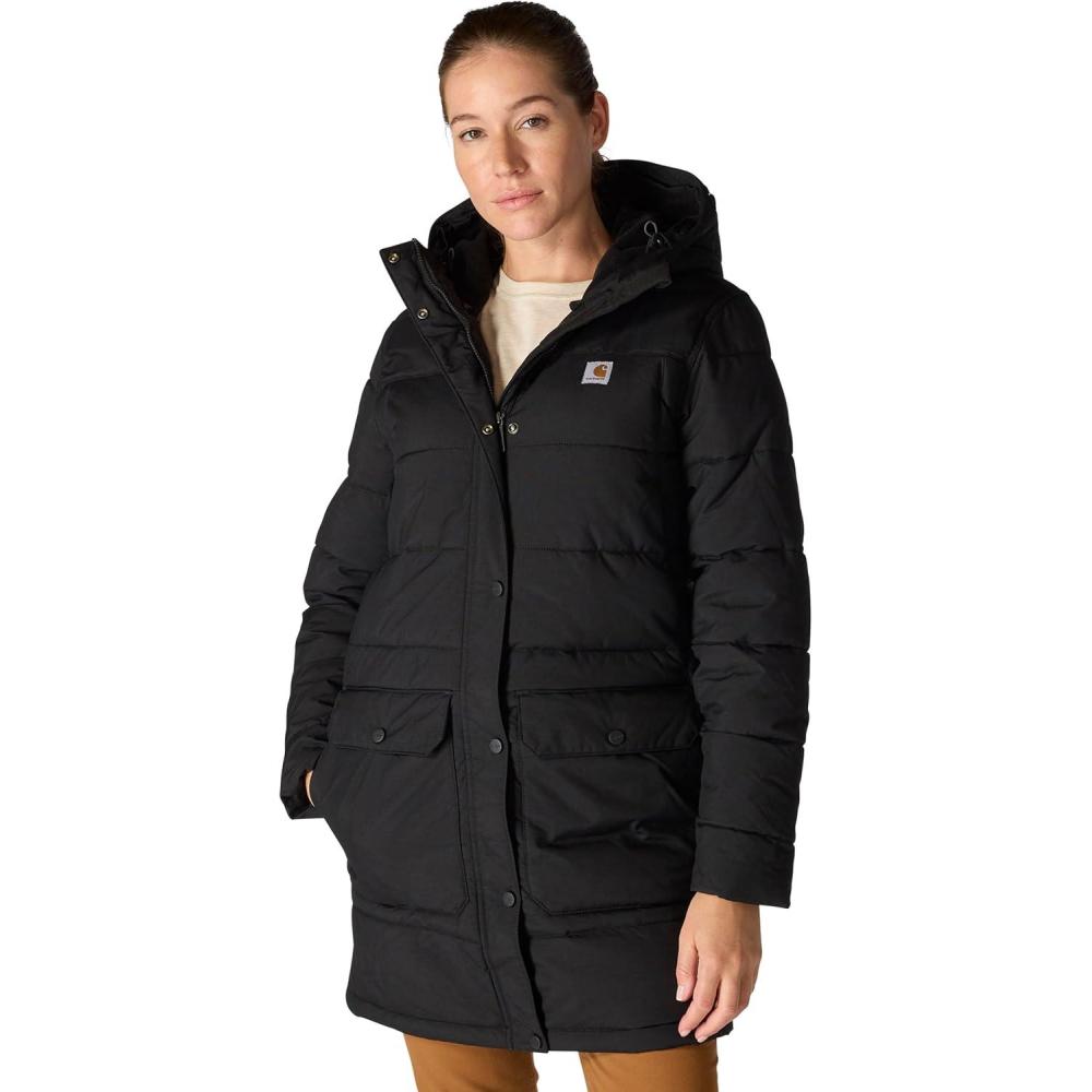 imageCarhartt Womens Relaxed Fit Midweight Utility CoatBlack