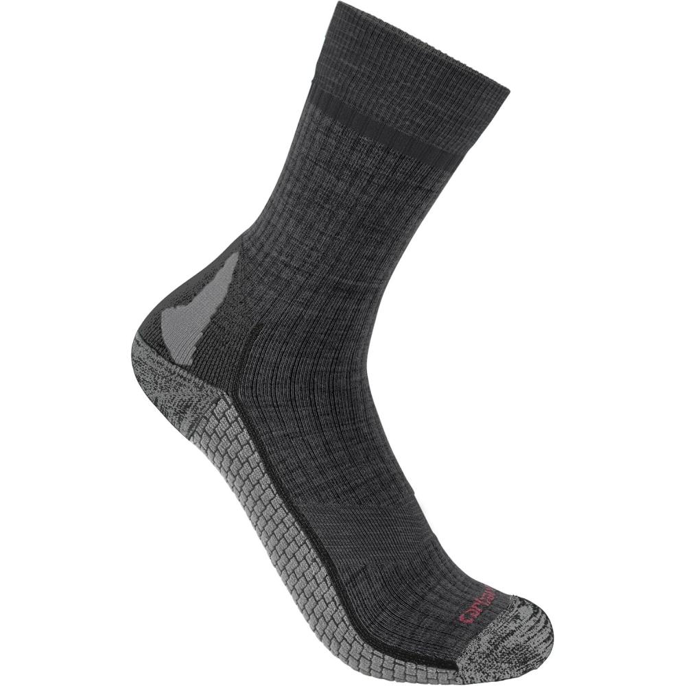 imageCarhartt Womens SC9270W Womens Force Grid Midweight SyntheticMerinoCarbon Heather