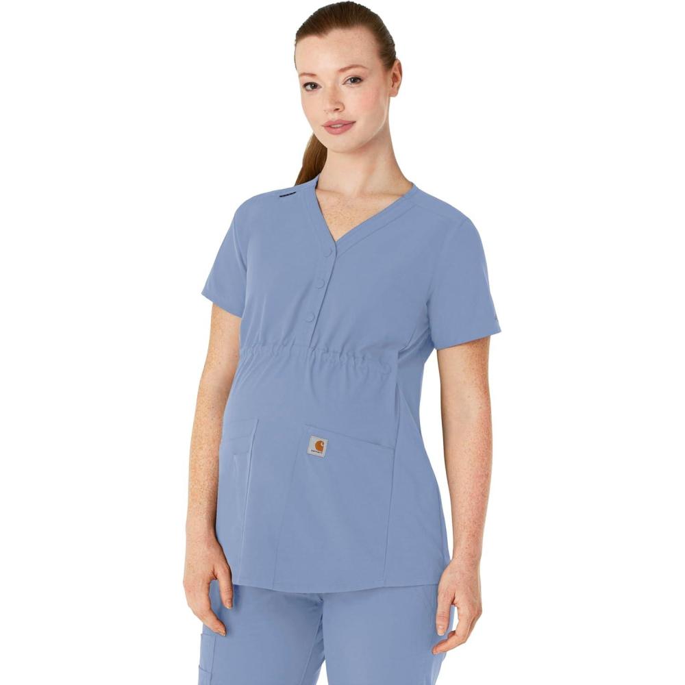 imageCarhartt Womens Scrub TopCeil Blue