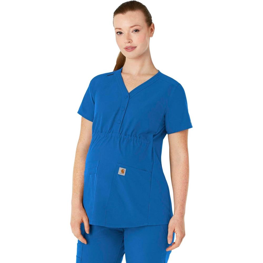 imageCarhartt Womens Scrub TopRoyal