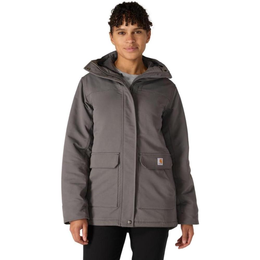 imageCarhartt Womens Super Dux Relaxed Fit Insulated Traditional CoatGravel