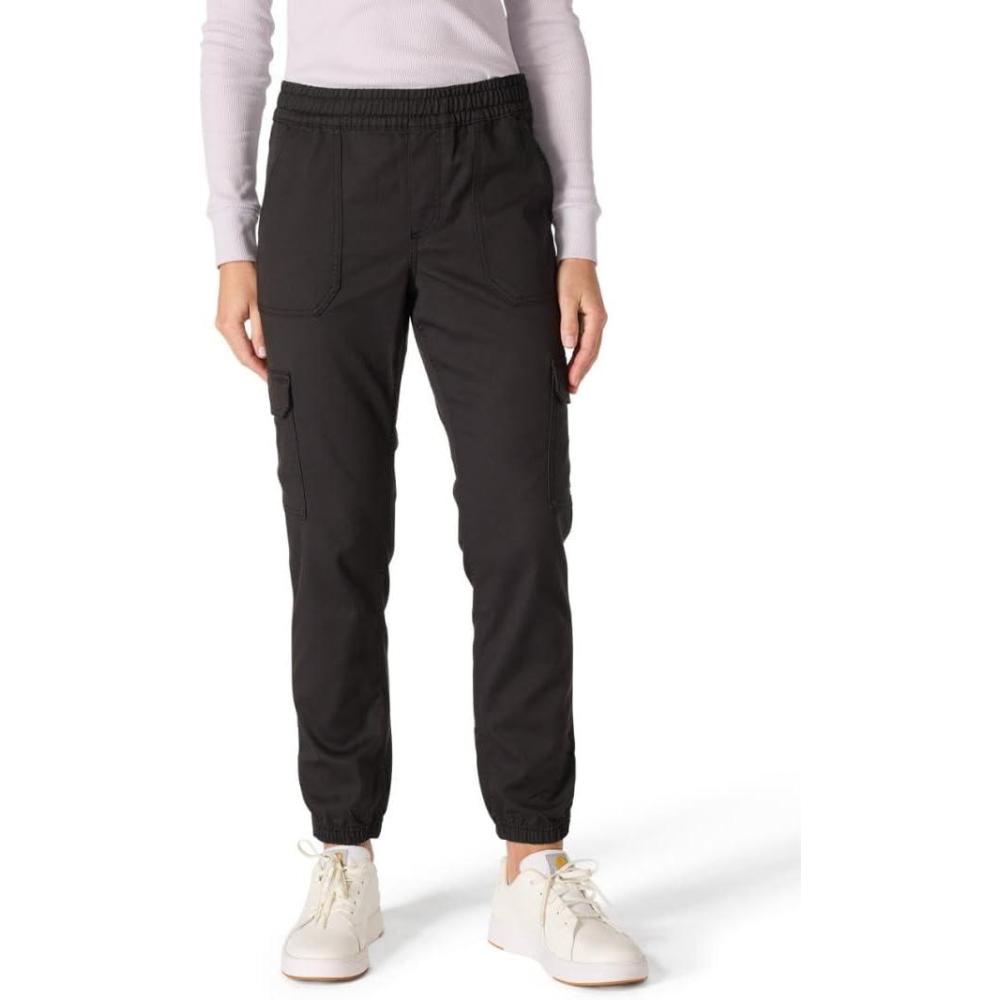 imageCarhartt Womens TENCEL Fiber Series Relaxed Fit Twill JoggerBlack