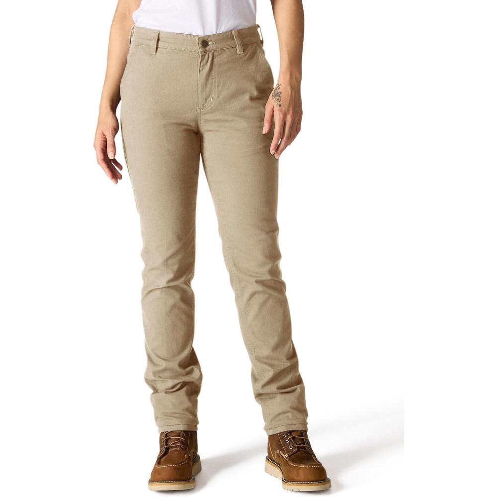 imageCarhartt Womens The Essential Canvas PantDark Khaki