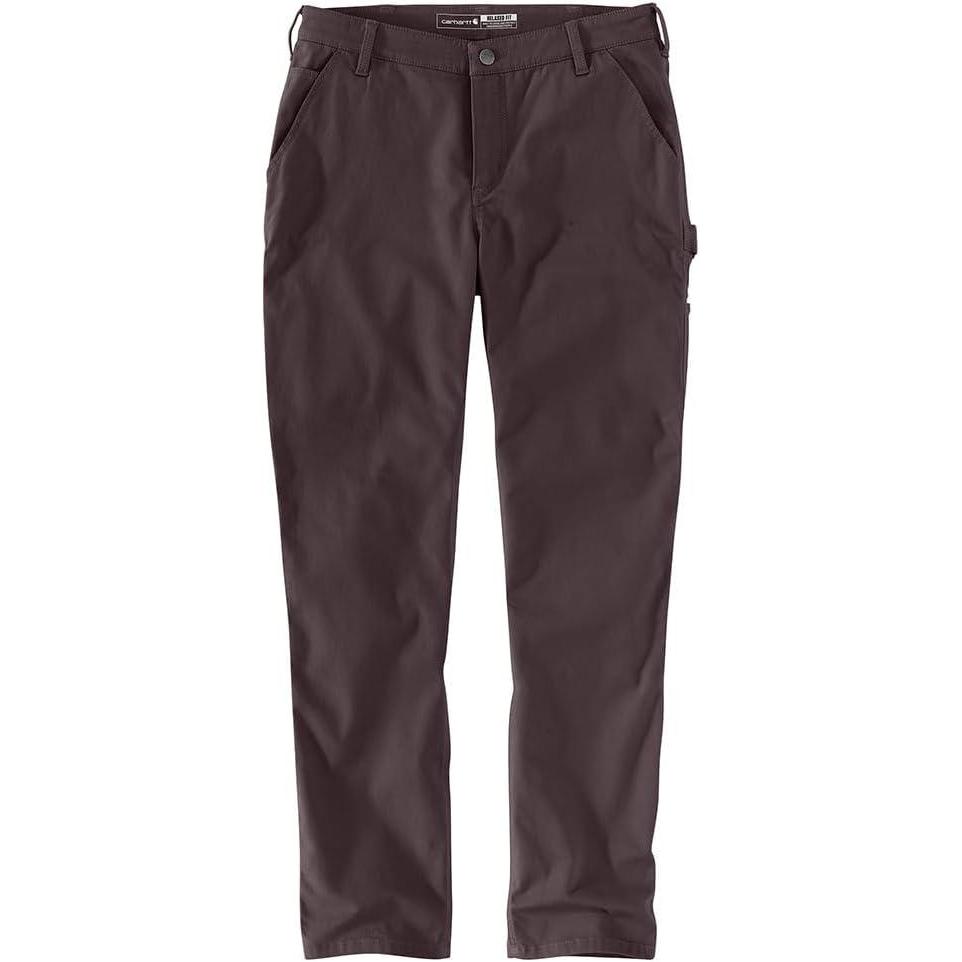 imageCarhartt Womens The Essential Canvas PantDark Sepia