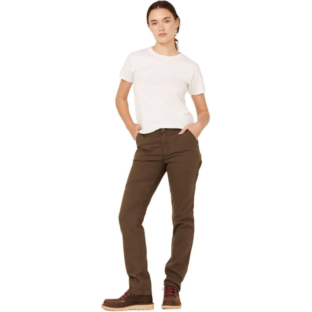 imageCarhartt Womens The Essential Canvas PantTarmac