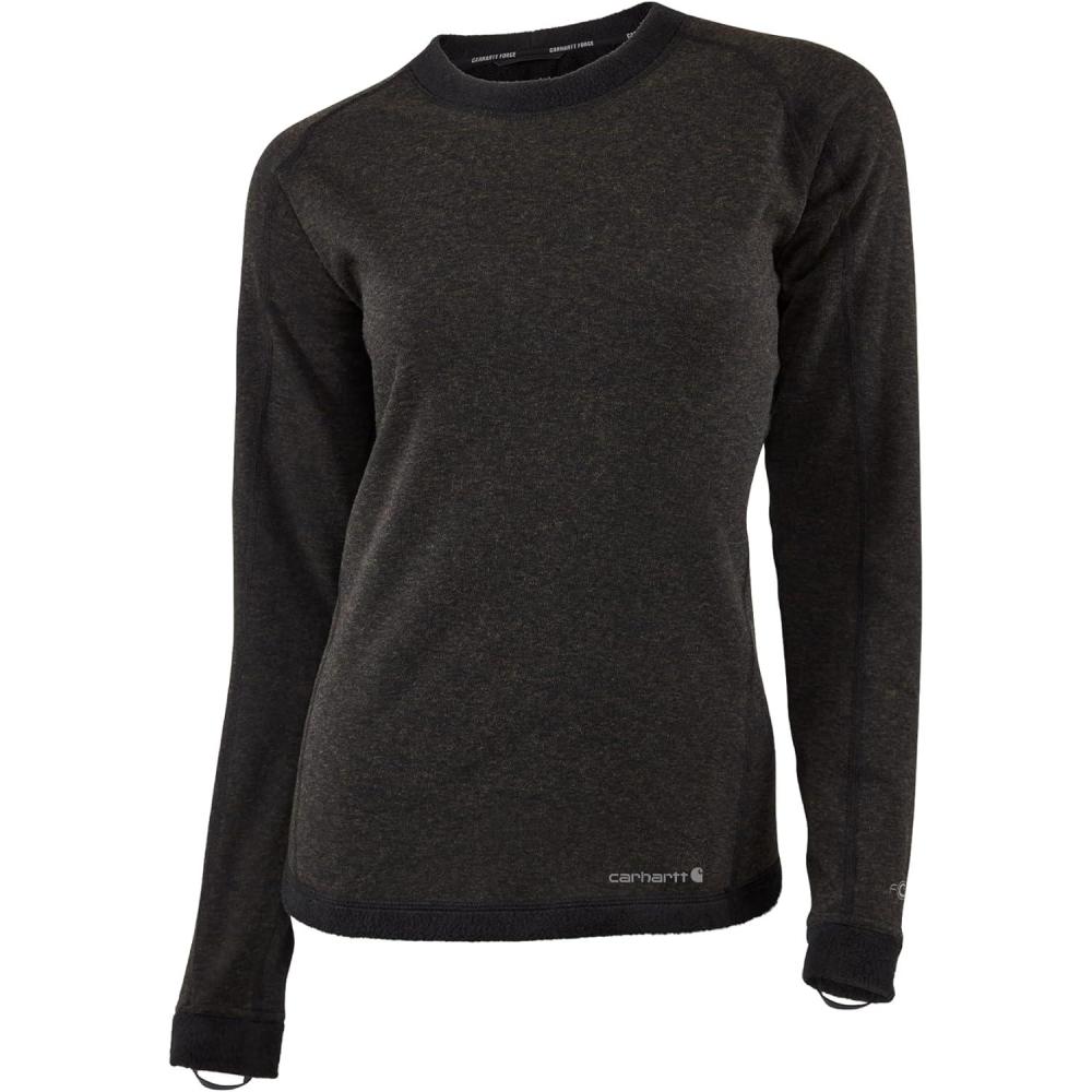 imageCarhartt Womens UH0180W Womens Force Heavyweight Synthetic WoolBlenBlack Heather