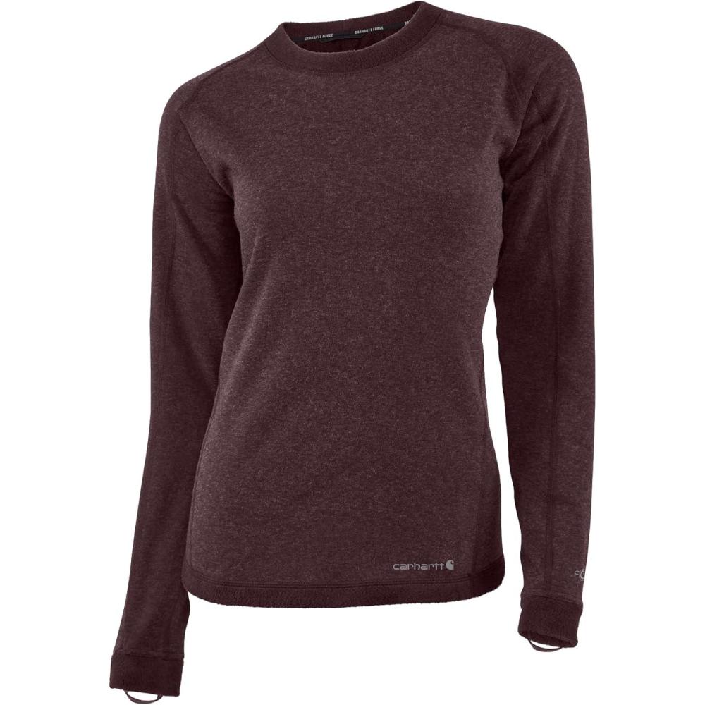 imageCarhartt Womens UH0180W Womens Force Heavyweight Synthetic WoolBlenBlackberry Heather