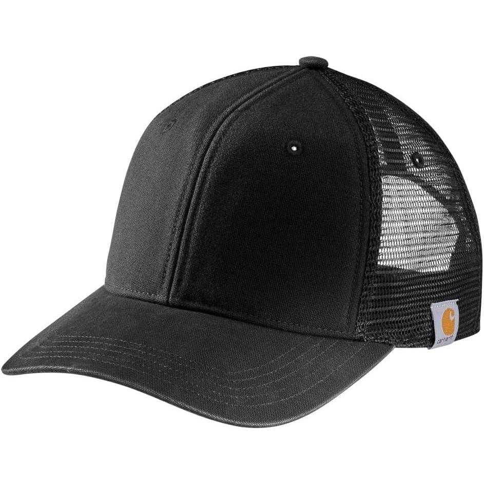 imageCarhartt mens Canvas Mesh Back CapBlack