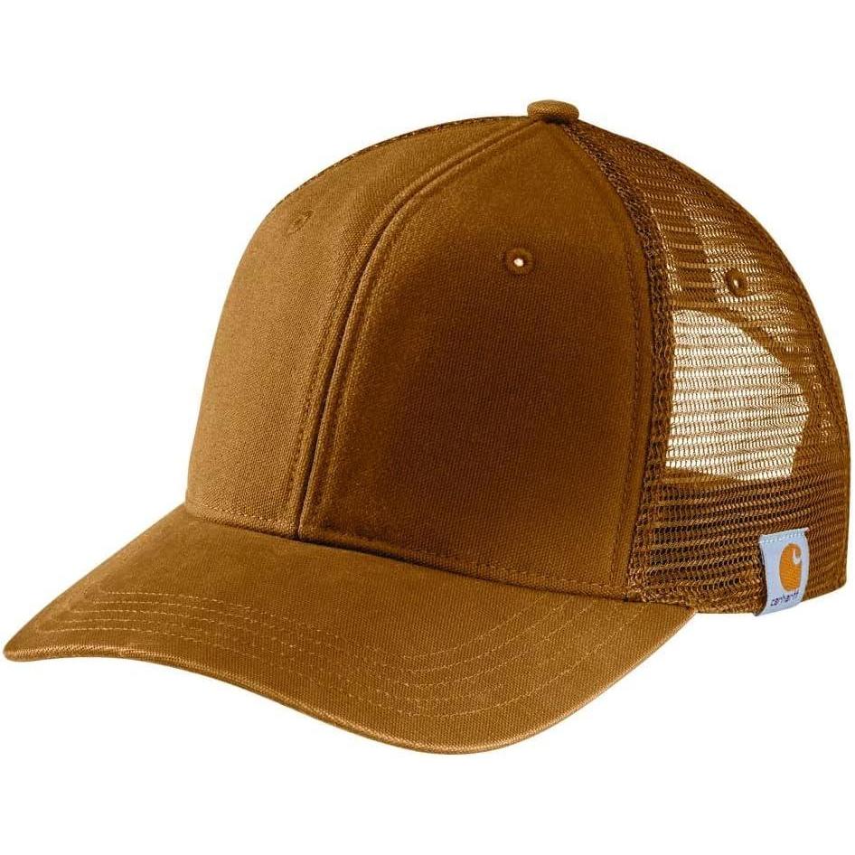 imageCarhartt mens Canvas Mesh Back CapCarhartt Brown