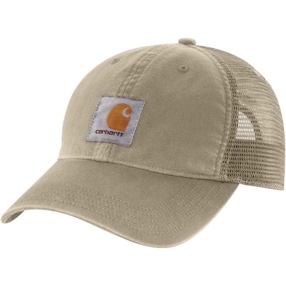 imageCarhartt mens Canvas Mesh Back CapTan